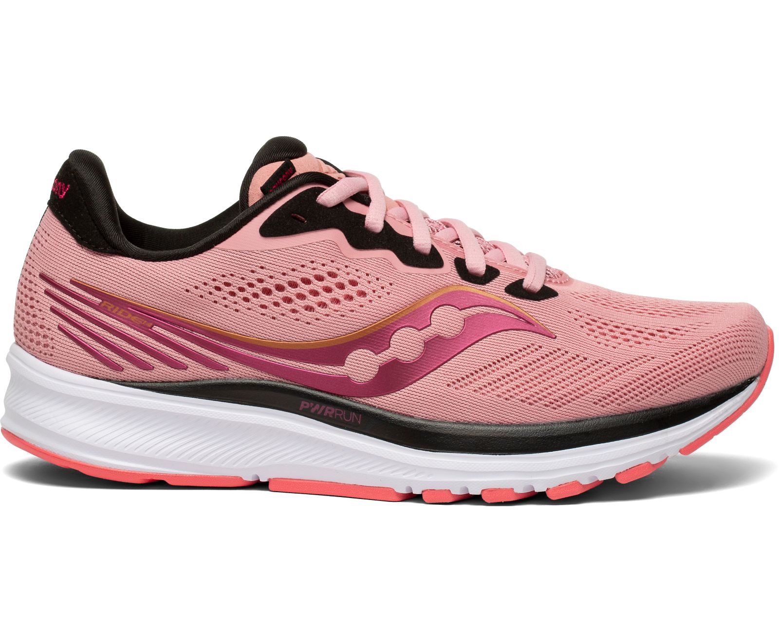 Saucony Ride 14 Women's Running Shoes Rose | AU 197GSOL